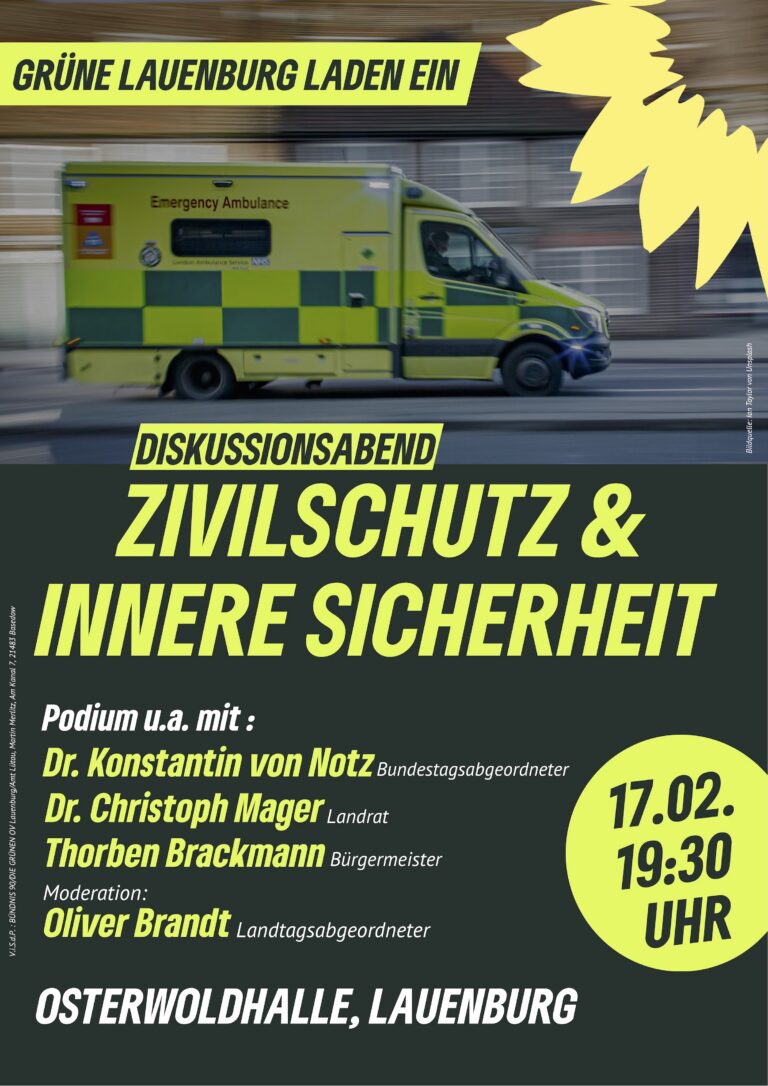 Innere Sicherheit und Zivilschutz: Ist Lauenburg vorbereitet?